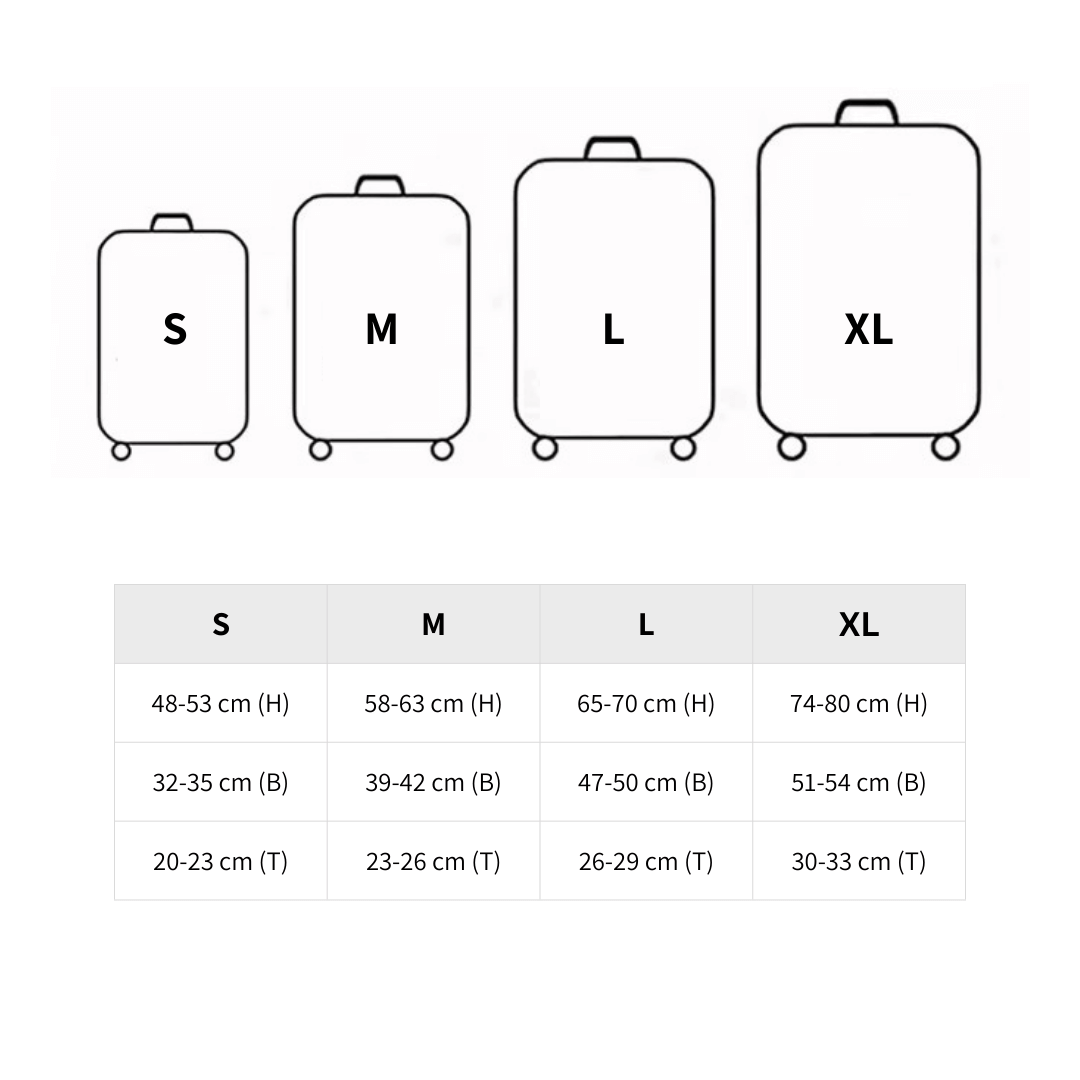 AMIORA Mireon - Stilvoller Kofferschutz für maximale Langlebigkeit